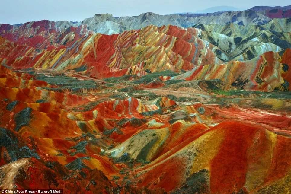 Rainbow Mountains